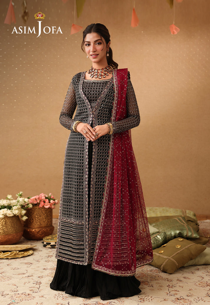 Asim Jofa | Kinza Festive Edit | AJULIF-01 - by Libasekhas UK - Registered Vendor of : Asim Jofa - 100% Original Designer Dress
