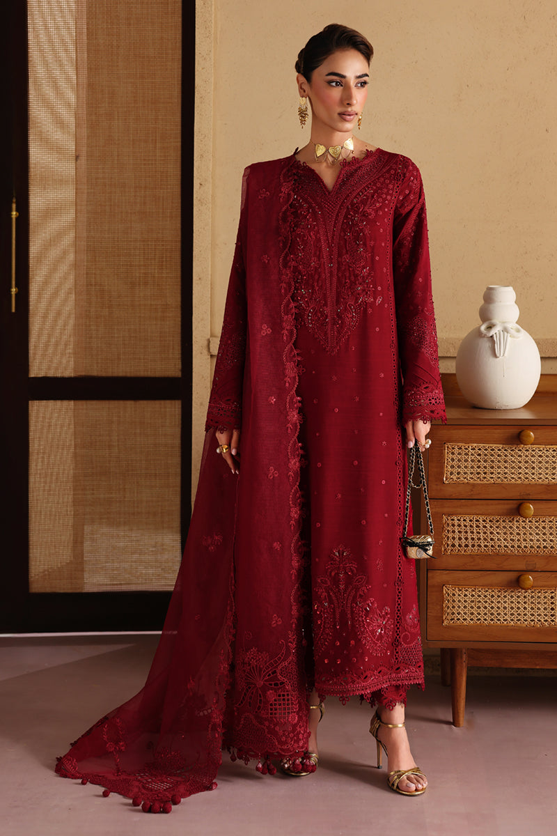 Qalamkar | Luxury Pret 25 | LP-05 NIRA - by Libasekhas UK - Registered Vendor of : Qalamkar - 100% Original Designer Dress
