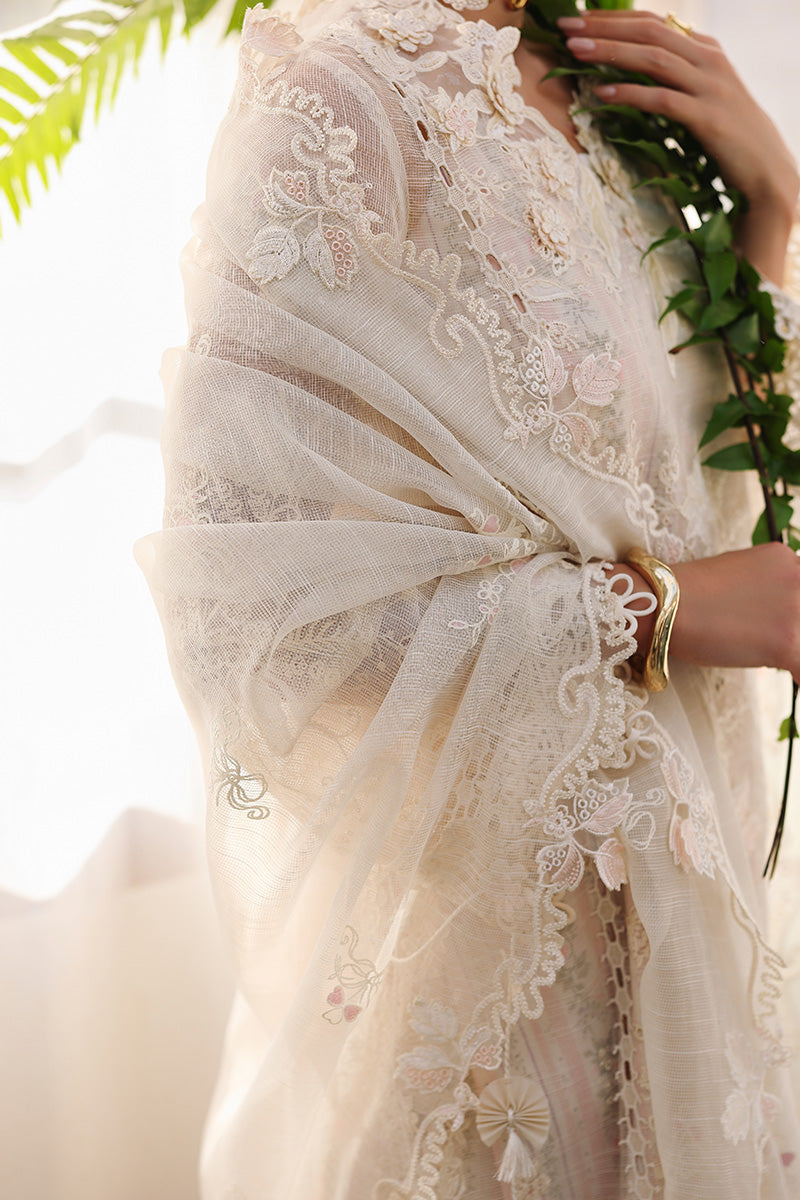 Qalamkar | Chikankari Eid Edit 26 | CM-04 ZIMAL - by Libasekhas UK - Registered Vendor of : Qalamkar - 100% Original Designer Dress