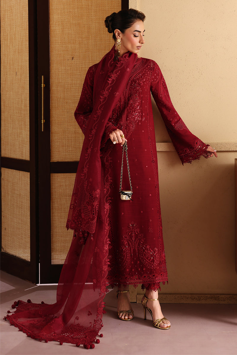 Qalamkar | Luxury Pret 25 | LP-05 NIRA - by Libasekhas UK - Registered Vendor of : Qalamkar - 100% Original Designer Dress