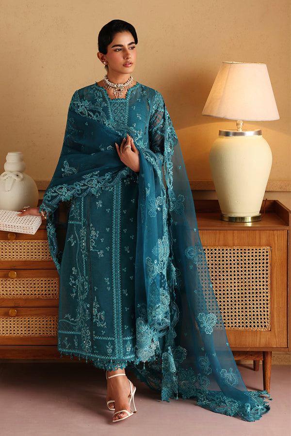 Qalamkar | Luxury Pret 25 | LP-07 TANIA - by Libasekhas UK - Registered Vendor of : Qalamkar - 100% Original Designer Dress