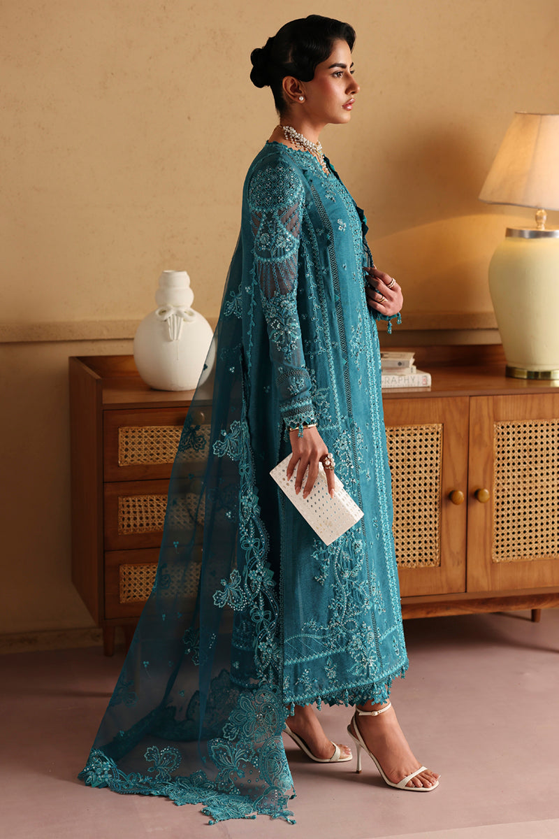 Qalamkar | Luxury Pret 25 | LP-07 TANIA - by Libasekhas UK - Registered Vendor of : Qalamkar - 100% Original Designer Dress