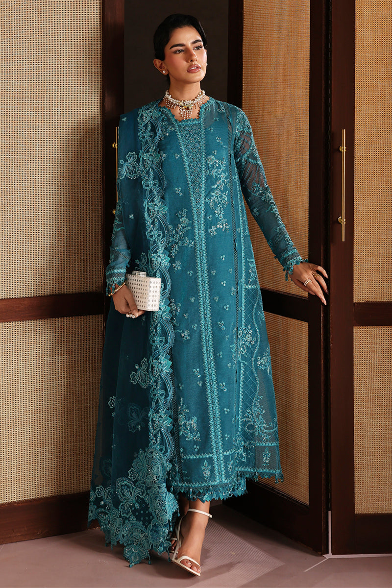 Qalamkar | Luxury Pret 25 | LP-07 TANIA - by Libasekhas UK - Registered Vendor of : Qalamkar - 100% Original Designer Dress
