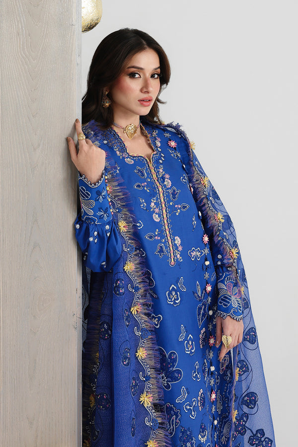 Qalamkar | Festive Lawn 26 | QFL-06 EMINA - by Libasekhas UK - Registered Vendor of : Qalamkar - 100% Original Designer Dress