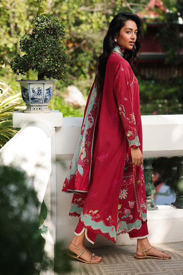 Qalamkar | Q Prints 26 | AX - 05 (A) BRIE - by Libasekhas UK - Registered Vendor of : Qalamkar - 100% Original Designer Dress
