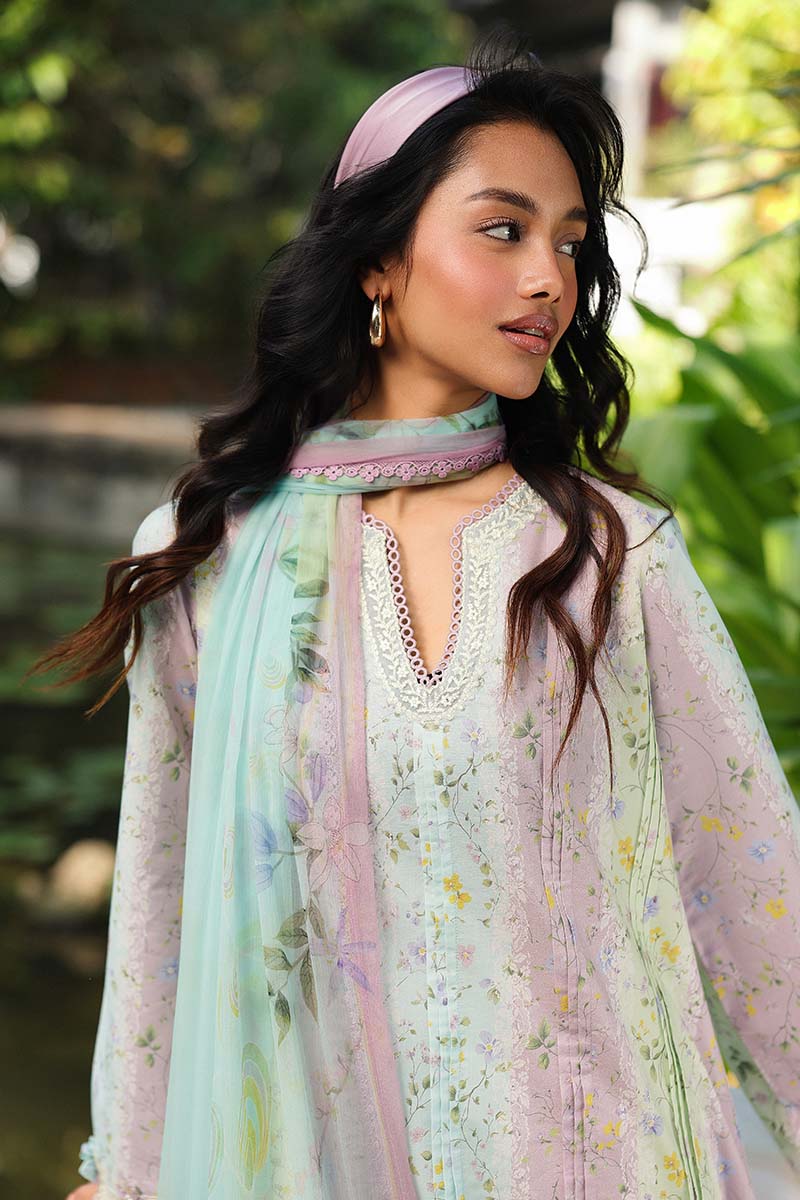 Qalamkar | Q Prints 26 | AX-07 (A) XEINA - by Libasekhas UK - Registered Vendor of : Qalamkar - 100% Original Designer Dress