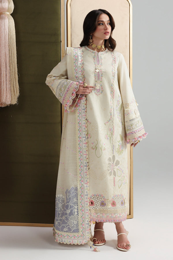 Qalamkar | Festive Lawn 26 | QFL-01 ELMA - by Libasekhas UK - Registered Vendor of : Qalamkar - 100% Original Designer Dress