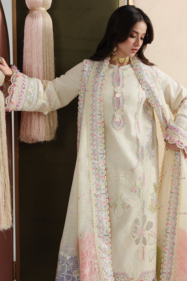 Qalamkar | Festive Lawn 26 | QFL-01 ELMA - by Libasekhas UK - Registered Vendor of : Qalamkar - 100% Original Designer Dress