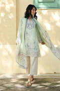 Qalamkar | Q Prints 26 | AX-04 (B) ASHA - by Libasekhas UK - Registered Vendor of : Qalamkar - 100% Original Designer Dress