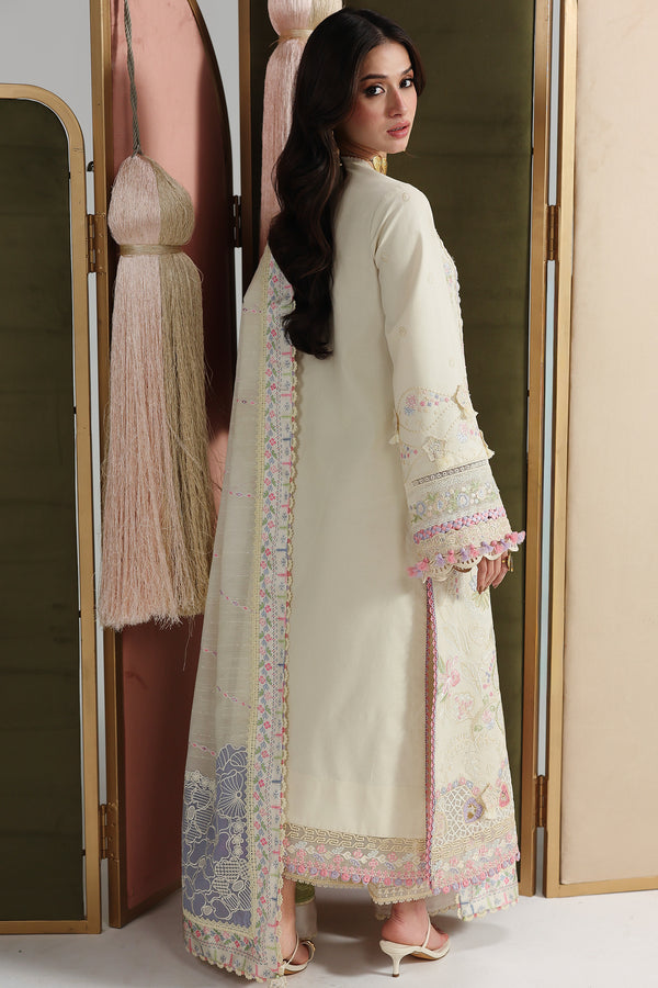 Qalamkar | Festive Lawn 26 | QFL-01 ELMA - by Libasekhas UK - Registered Vendor of : Qalamkar - 100% Original Designer Dress