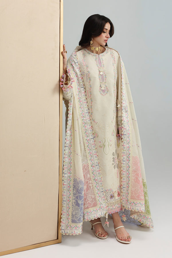 Qalamkar | Festive Lawn 26 | QFL-01 ELMA - by Libasekhas UK - Registered Vendor of : Qalamkar - 100% Original Designer Dress