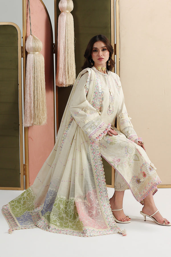Qalamkar | Festive Lawn 26 | QFL-01 ELMA - by Libasekhas UK - Registered Vendor of : Qalamkar - 100% Original Designer Dress