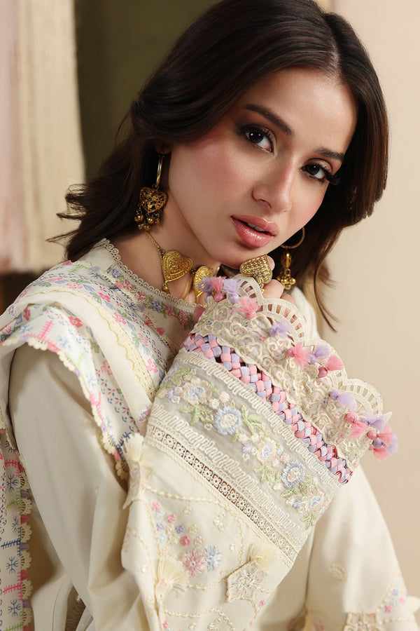 Qalamkar | Festive Lawn 26 | QFL-01 ELMA - by Libasekhas UK - Registered Vendor of : Qalamkar - 100% Original Designer Dress