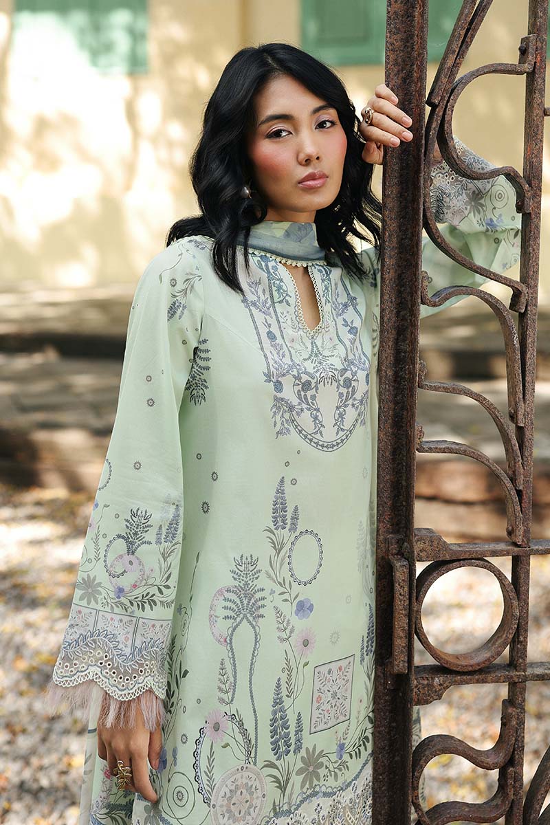 Qalamkar | Q Prints 26 | AX-04 (B) ASHA - by Libasekhas UK - Registered Vendor of : Qalamkar - 100% Original Designer Dress