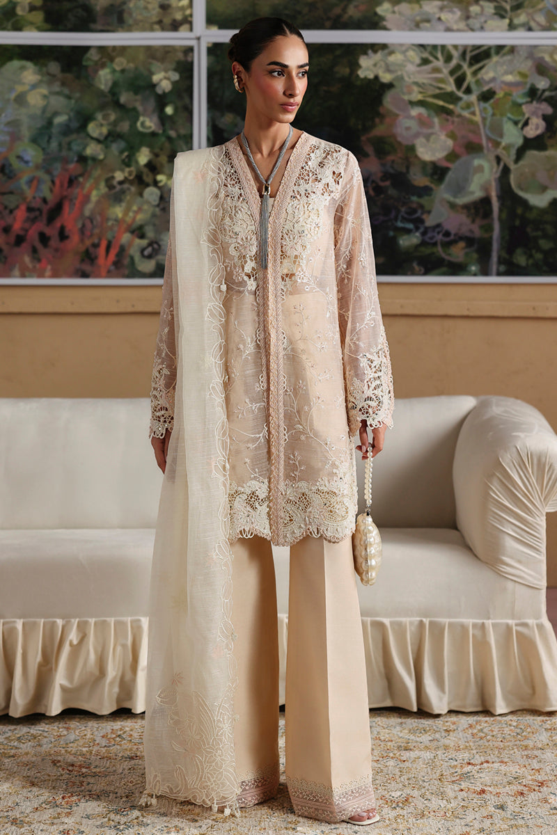 Qalamkar | Luxury Pret 25 | LP-03 JEENA - by Libasekhas UK - Registered Vendor of : Qalamkar - 100% Original Designer Dress