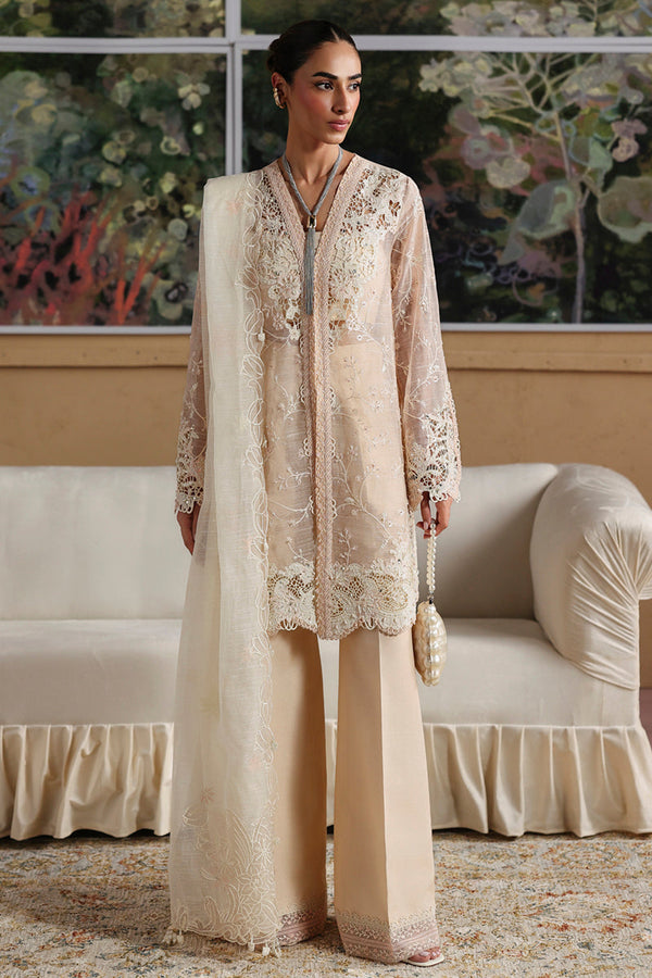 Qalamkar | Luxury Pret 25 | LP-03 JEENA - by Libasekhas UK - Registered Vendor of : Qalamkar - 100% Original Designer Dress
