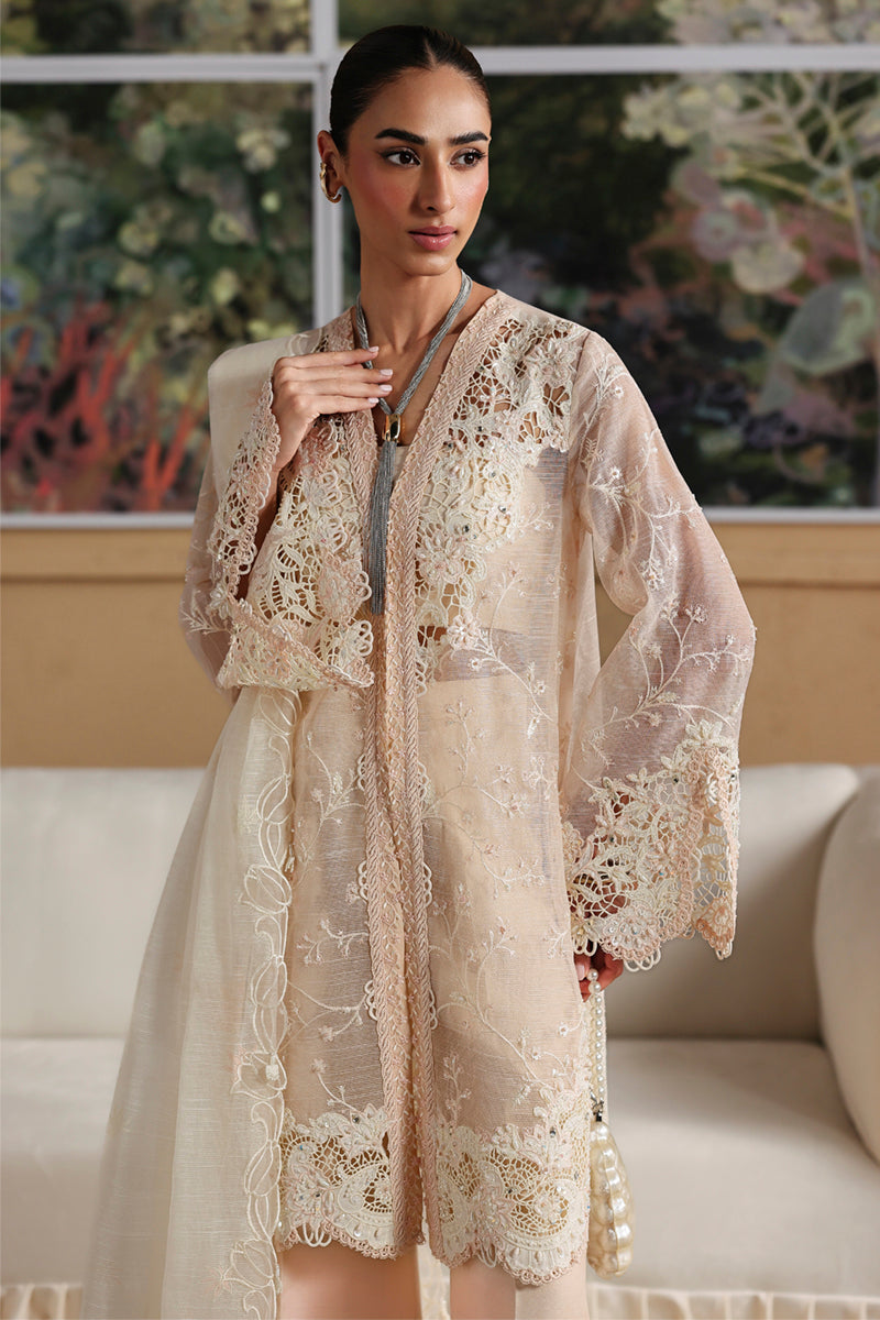 Qalamkar | Luxury Pret 25 | LP-03 JEENA - by Libasekhas UK - Registered Vendor of : Qalamkar - 100% Original Designer Dress