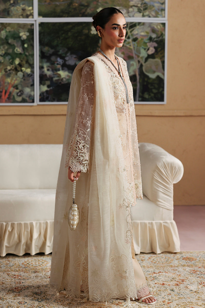 Qalamkar | Luxury Pret 25 | LP-03 JEENA - by Libasekhas UK - Registered Vendor of : Qalamkar - 100% Original Designer Dress