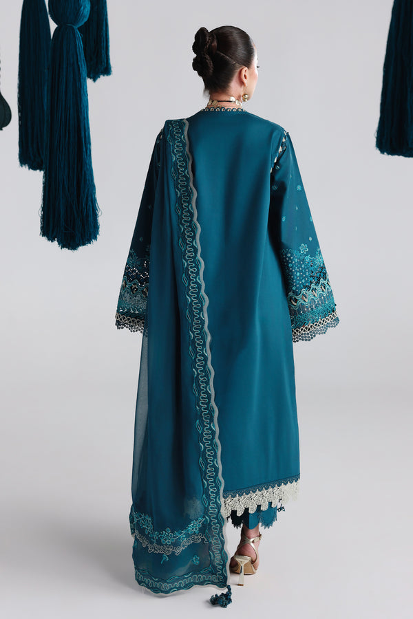 Qalamkar | Festive Lawn 26 |QFL-07 KAISA - by Libasekhas UK - Registered Vendor of : Qalamkar - 100% Original Designer Dress