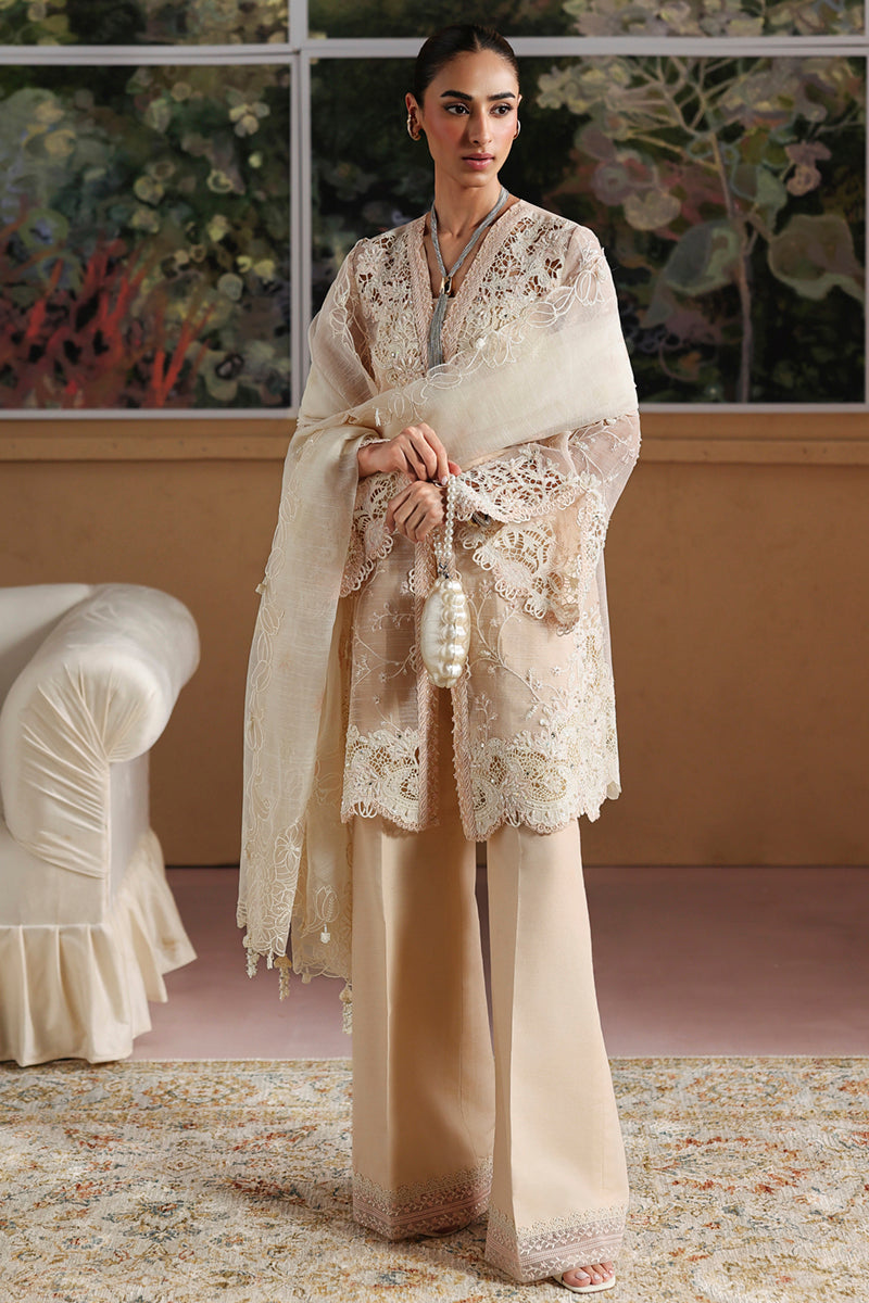Qalamkar | Luxury Pret 25 | LP-03 JEENA - by Libasekhas UK - Registered Vendor of : Qalamkar - 100% Original Designer Dress