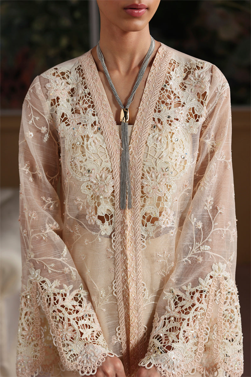 Qalamkar | Luxury Pret 25 | LP-03 JEENA - by Libasekhas UK - Registered Vendor of : Qalamkar - 100% Original Designer Dress