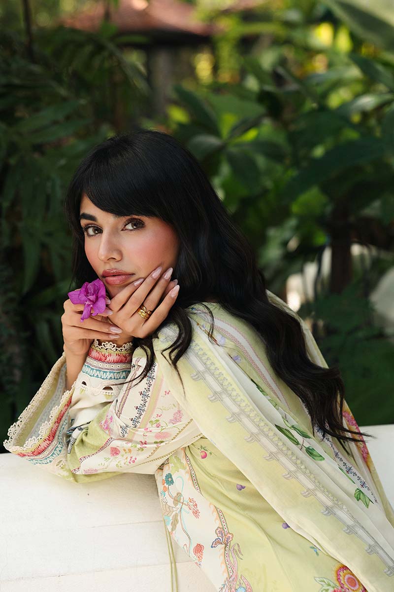 Qalamkar | Q Prints 26 | AX-06 (B) VAILA - by Libasekhas UK - Registered Vendor of : Qalamkar - 100% Original Designer Dress