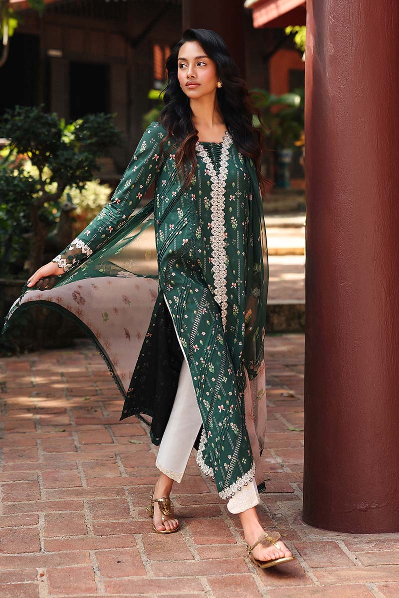 Qalamkar | Q Prints 26 | AX-09 (B) GREER - by Libasekhas UK - Registered Vendor of : Qalamkar - 100% Original Designer Dress