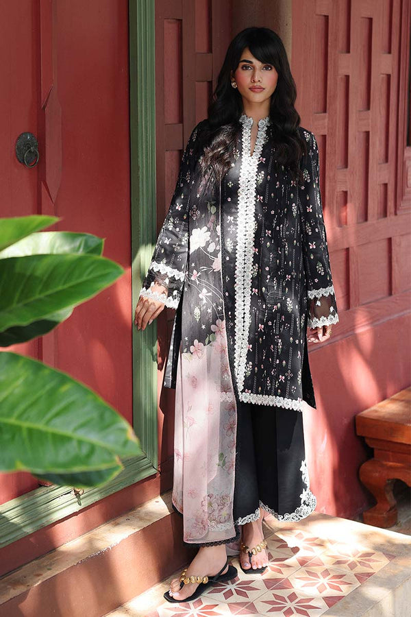 Qalamkar | Q Prints 26 | AX-09 (A) FARAH - by Libasekhas UK - Registered Vendor of : Qalamkar - 100% Original Designer Dress