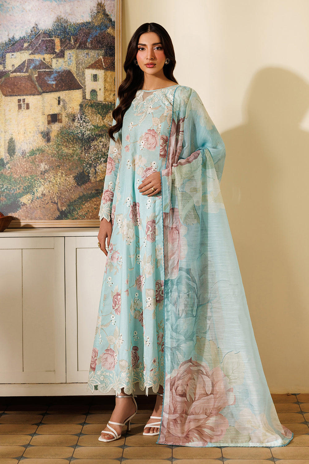 Zarif | Amani Eid Lawn 26 | ZL-RTW-26 BAANI - by Libasekhas UK - Registered Vendor of : Zarif - 100% Original Designer Dress