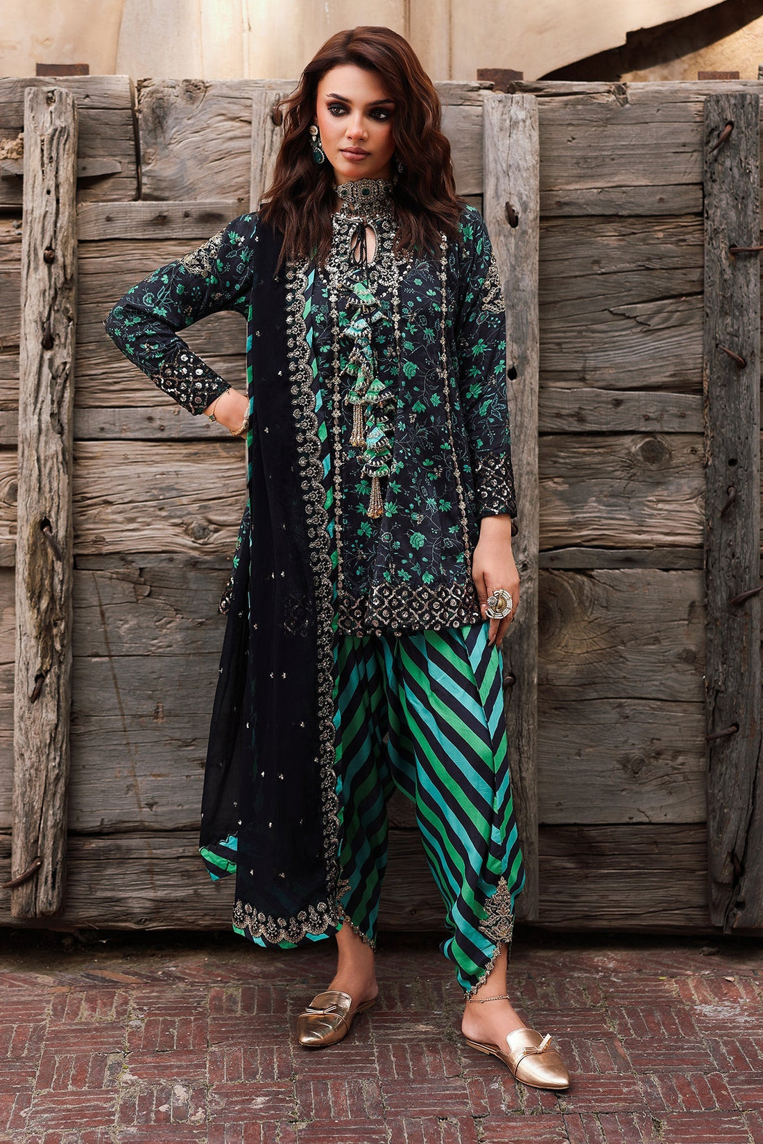 Charizma | Festive Pret | CMA-5-032 G - by Libasekhas UK - Registered Vendor of : Charizma - 100% Original Designer Dress