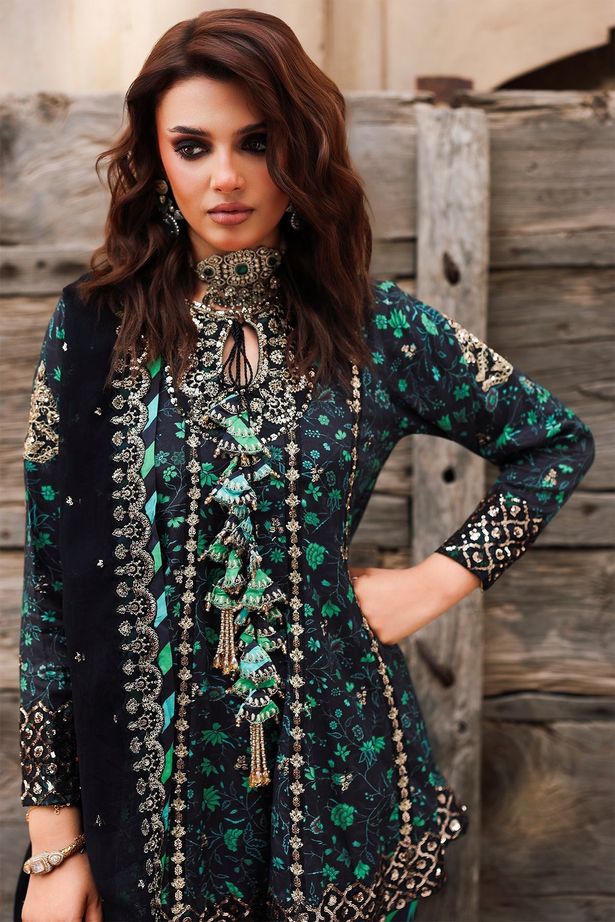 Charizma | Festive Pret | CMA-5-032 G - by Libasekhas UK - Registered Vendor of : Charizma - 100% Original Designer Dress
