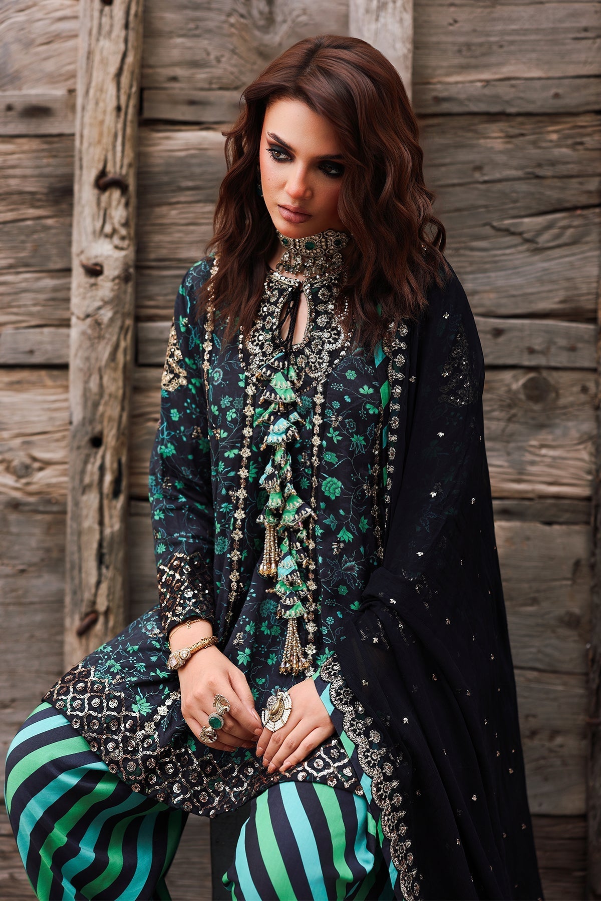 Charizma | Festive Pret | CMA-5-032 G - by Libasekhas UK - Registered Vendor of : Charizma - 100% Original Designer Dress
