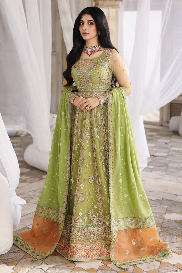 Qalamkar | Shadmaani Formals 25 | RH-03 GULNARA - by Libasekhas UK - Registered Vendor of : Qalamkar - 100% Original Designer Dress