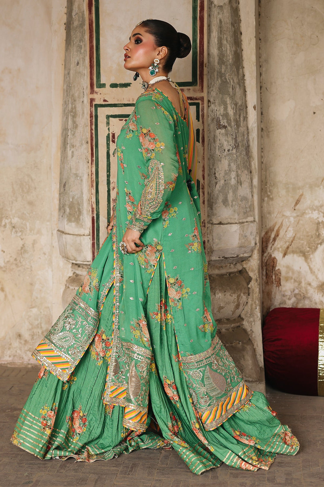 Charizma | Vasal Chiffon 25 | VSL25-28 A - by Libasekhas UK - Registered Vendor of : Charizma - 100% Original Designer Dress