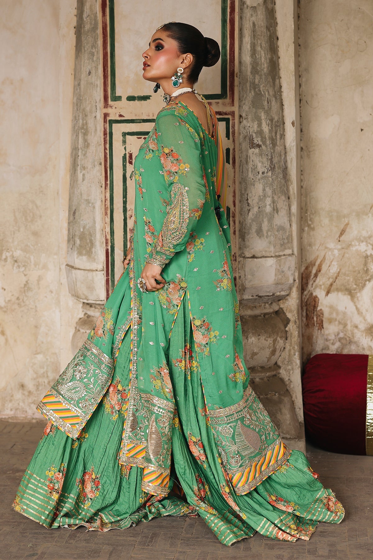 Charizma | Vasal Chiffon 25 | VSL25-28 A - by Libasekhas UK - Registered Vendor of : Charizma - 100% Original Designer Dress