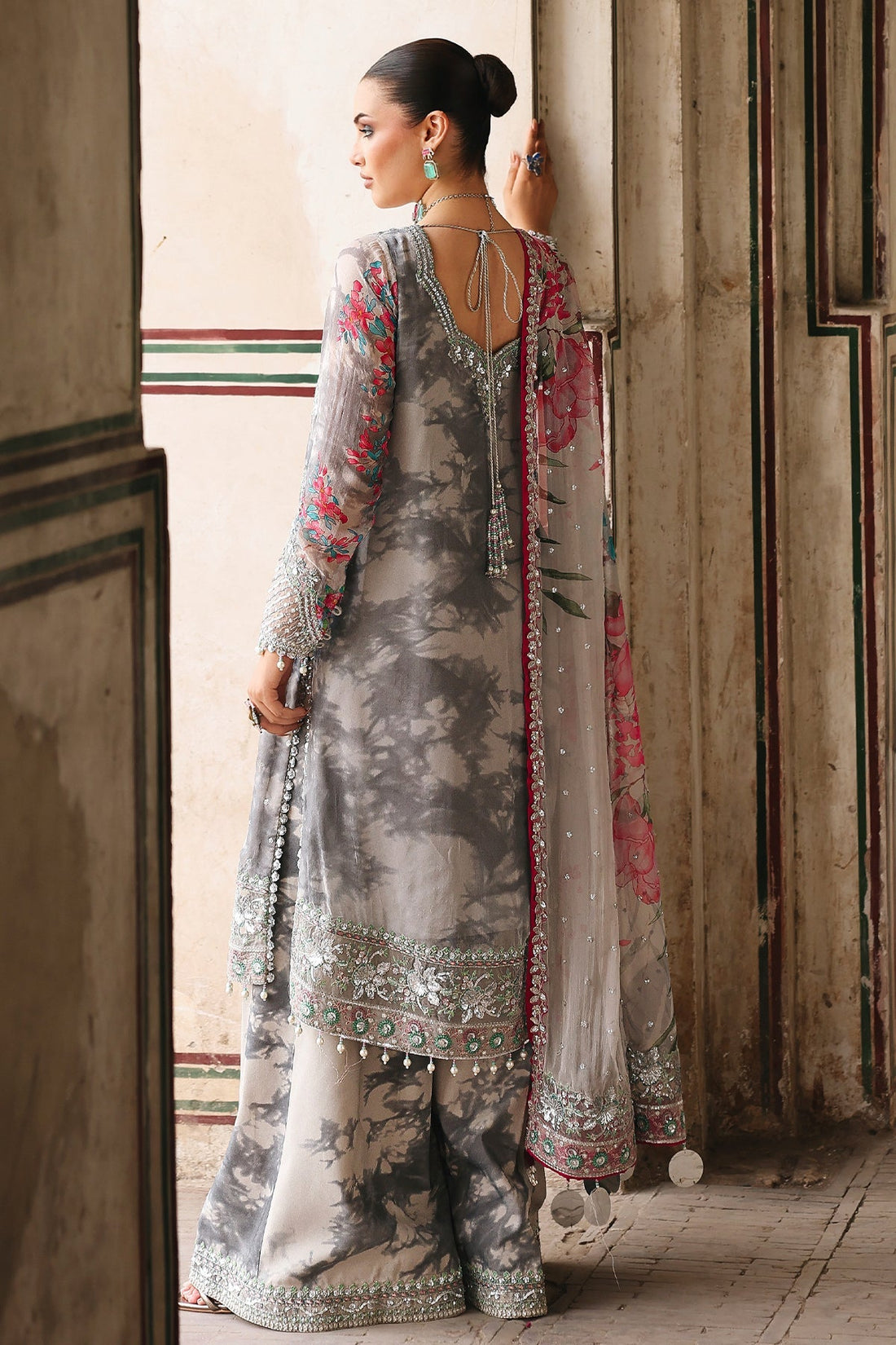 Charizma | Vasal Chiffon 25 | VSL25-27 F - by Libasekhas UK - Registered Vendor of : Charizma - 100% Original Designer Dress