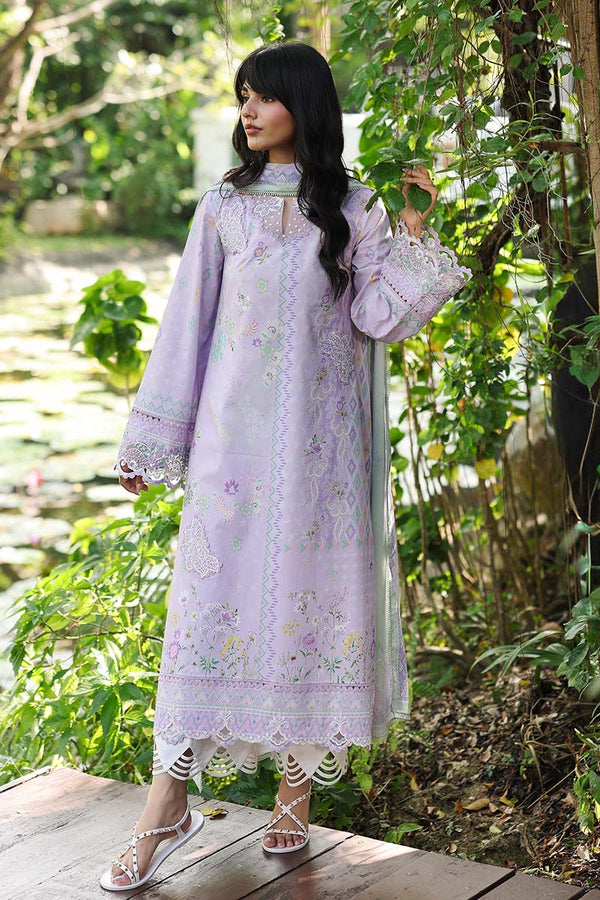 Qalamkar | Q Prints 26 | AX-03 (B) FIONA - by Libasekhas UK - Registered Vendor of : Qalamkar - 100% Original Designer Dress