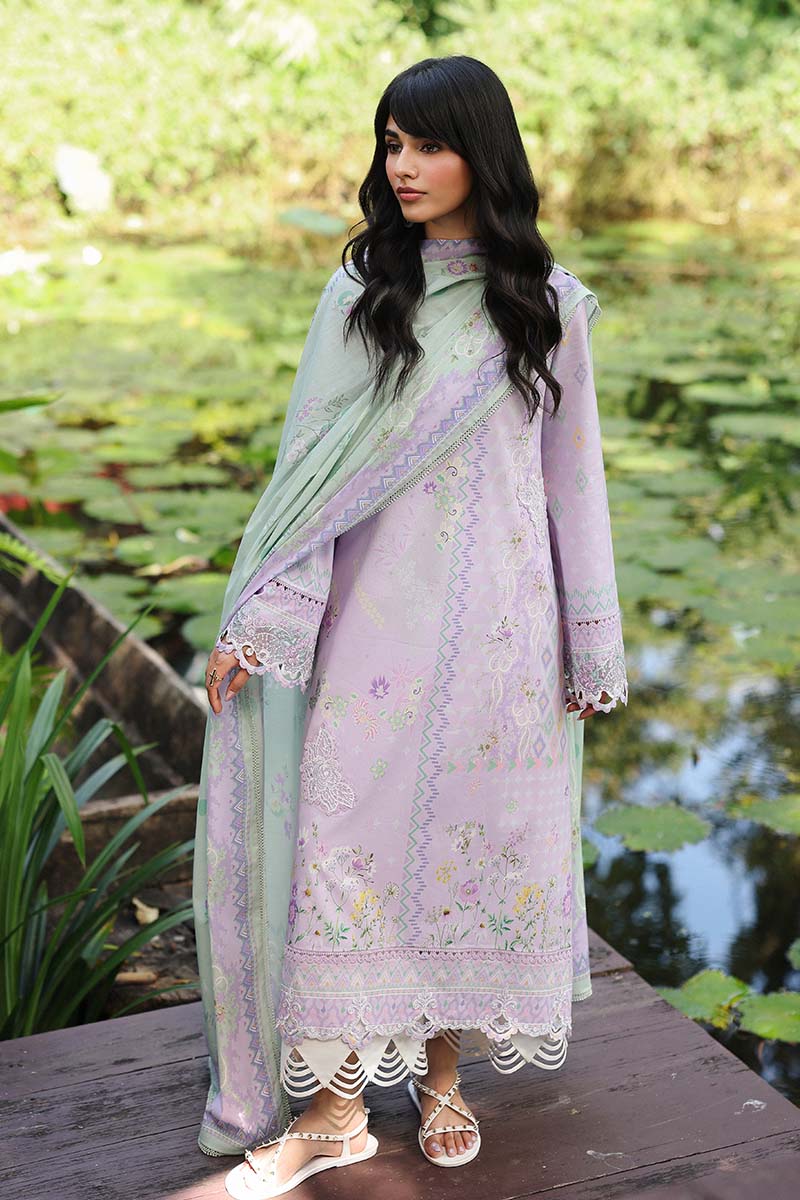 Qalamkar | Q Prints 26 | AX-03 (B) FIONA - by Libasekhas UK - Registered Vendor of : Qalamkar - 100% Original Designer Dress