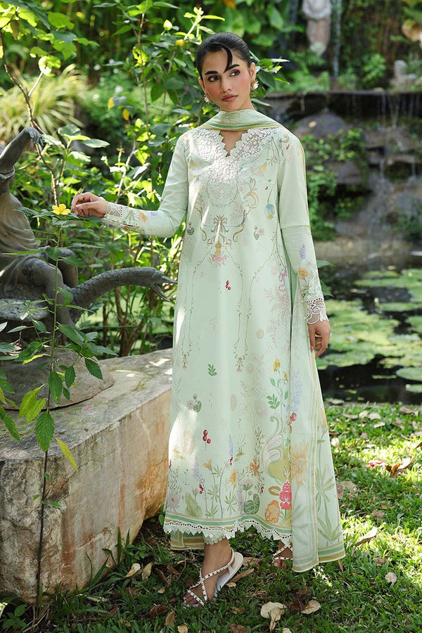 Qalamkar | Q Prints 26 | AX-01 (A) NEVE - by Libasekhas UK - Registered Vendor of : Qalamkar - 100% Original Designer Dress