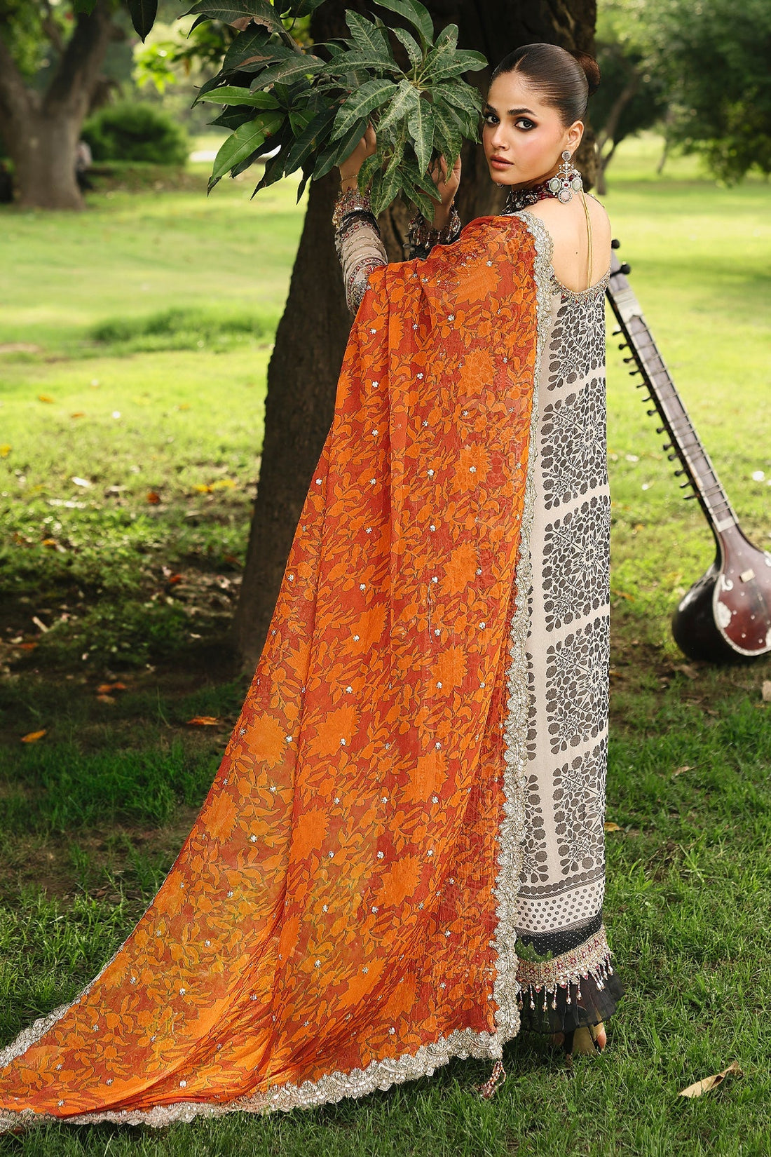 Charizma | Vasal Chiffon 25 | SL25-30 E - by Libasekhas UK - Registered Vendor of : Charizma - 100% Original Designer Dress