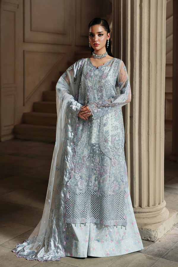 Rajbari | Sage Luxury Formals | Margot - by Libasekhas UK - Registered Vendor of : Rajbari - 100% Original Designer Dress