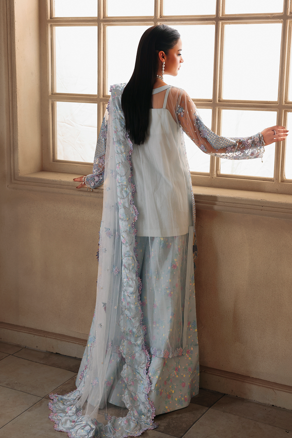 Rajbari | Sage Luxury Formals | Margot - by Libasekhas UK - Registered Vendor of : Rajbari - 100% Original Designer Dress