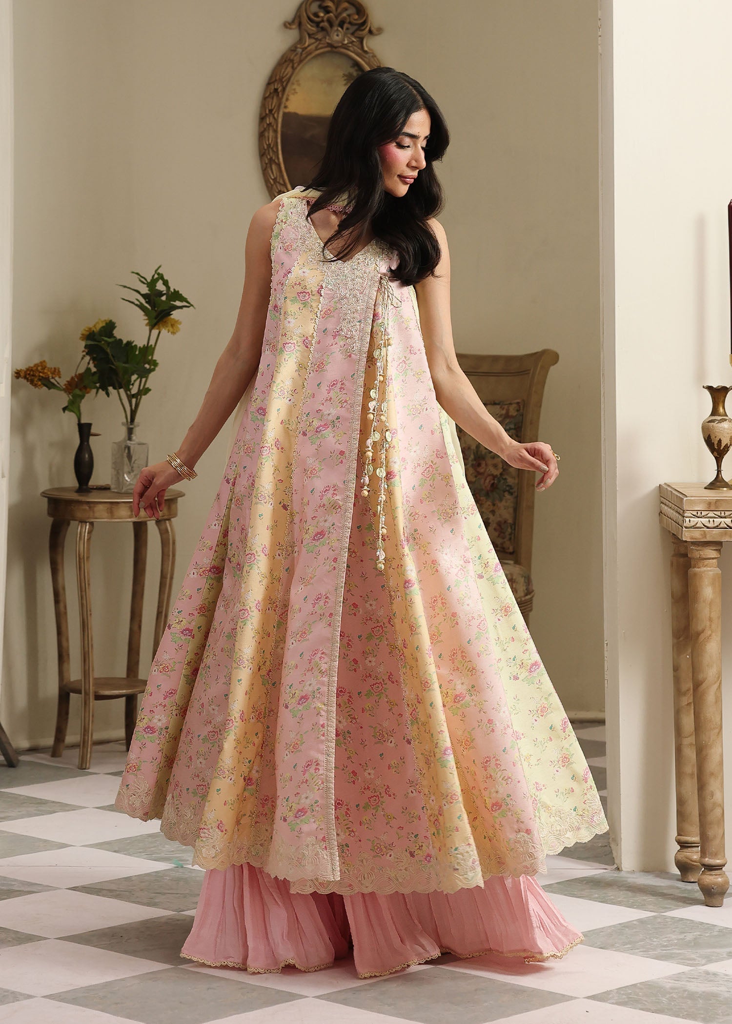 Kanwal Malik | Sorelle Luxe Silk 26 | Liora - by Libasekhas UK - Registered Vendor of : Kanwal Malik - 100% Original Designer Dress