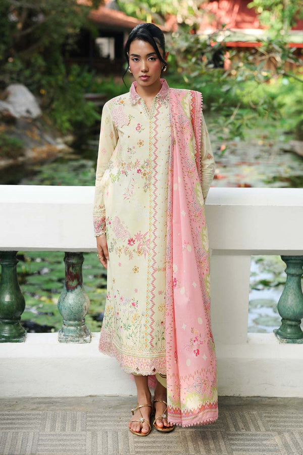 Qalamkar | Q Prints 26 | AX-03 (A) MAIRI - by Libasekhas UK - Registered Vendor of : Qalamkar - 100% Original Designer Dress