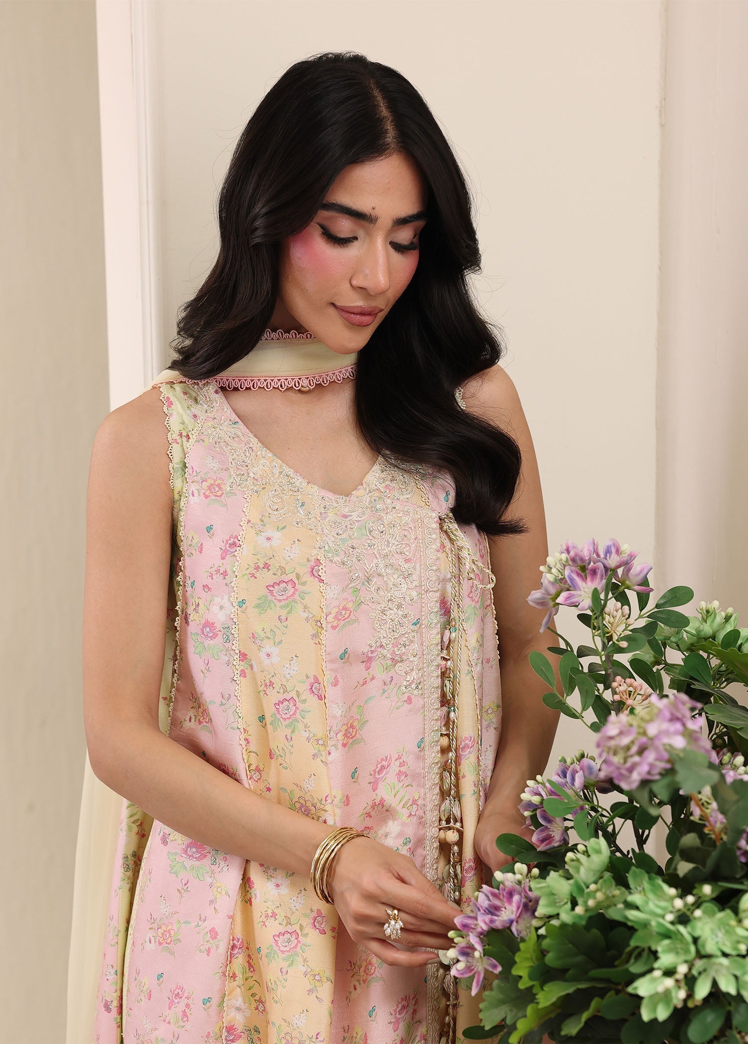 Kanwal Malik | Sorelle Luxe Silk 26 | Liora - by Libasekhas UK - Registered Vendor of : Kanwal Malik - 100% Original Designer Dress