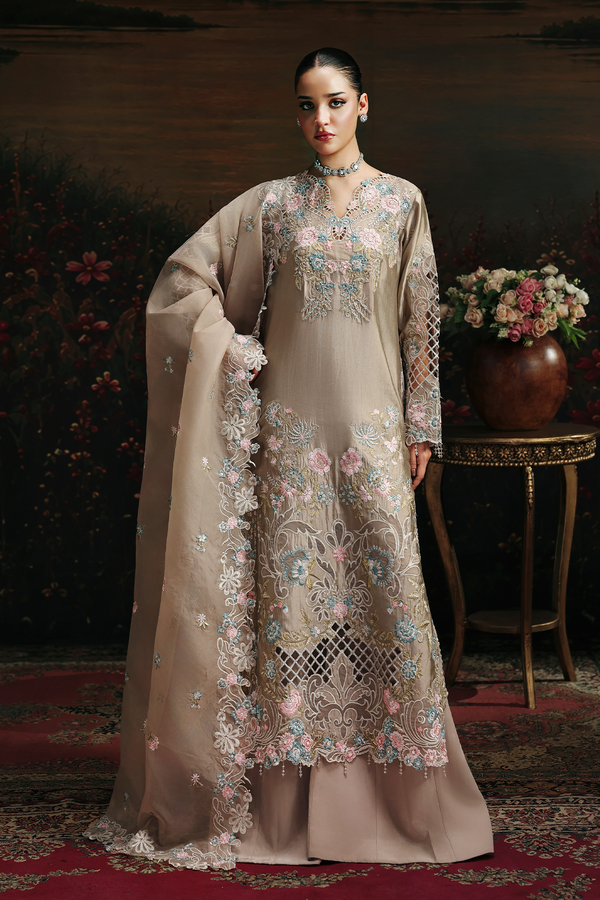 Rajbari | Sage Luxury Formals | Isla - by Libasekhas UK - Registered Vendor of : Rajbari - 100% Original Designer Dress
