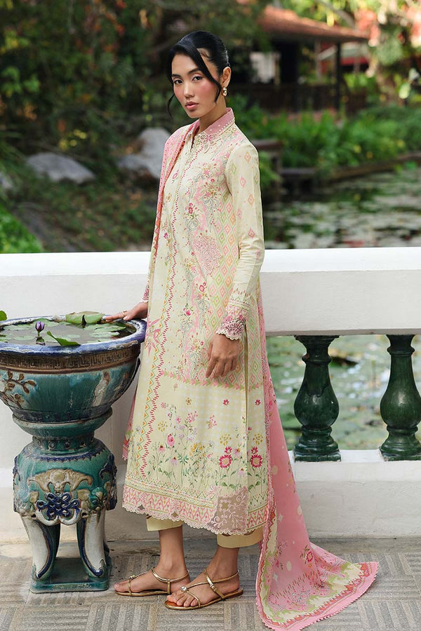 Qalamkar | Q Prints 26 | AX-03 (A) MAIRI - by Libasekhas UK - Registered Vendor of : Qalamkar - 100% Original Designer Dress