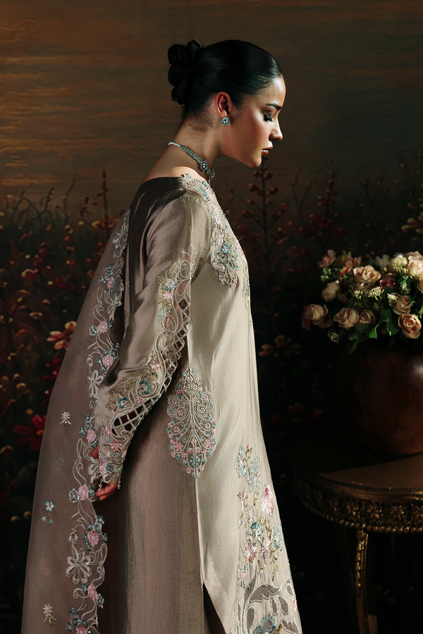 Rajbari | Sage Luxury Formals | Isla - by Libasekhas UK - Registered Vendor of : Rajbari - 100% Original Designer Dress