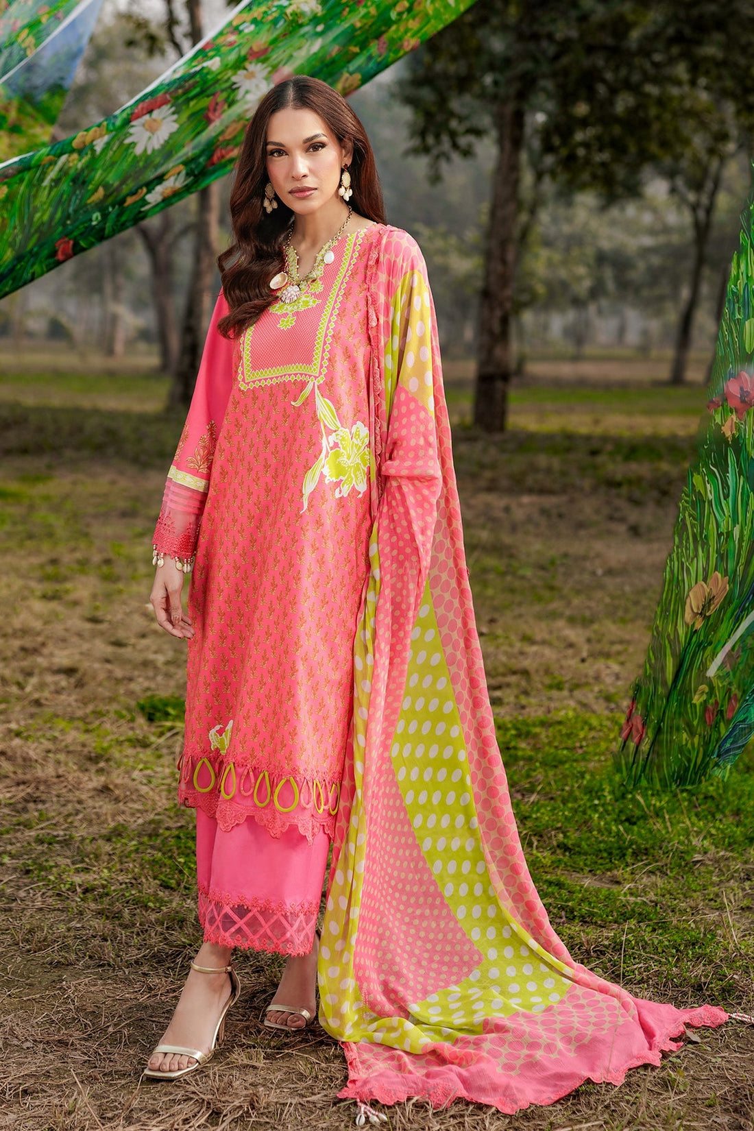 Charizma | Combination Lawn | CC6-18 - by Libasekhas UK - Registered Vendor of : Charizma - 100% Original Designer Dress