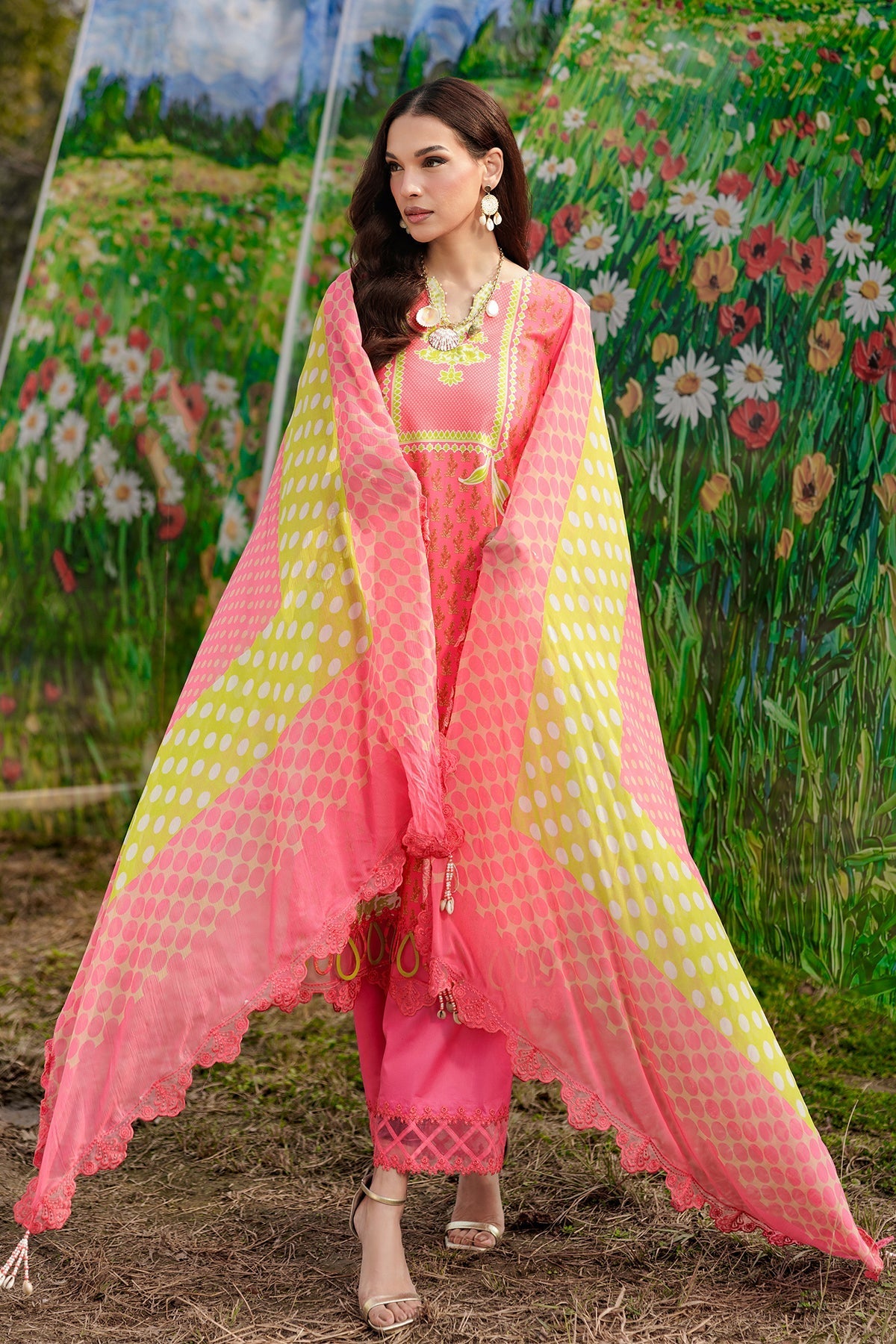 Charizma | Combination Lawn | CC6-18 - by Libasekhas UK - Registered Vendor of : Charizma - 100% Original Designer Dress